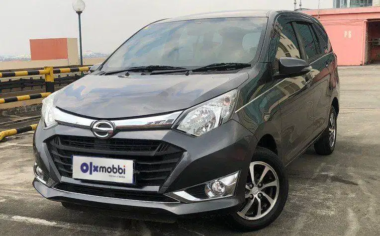 TDP 6,JT, Daihatsu Sigra 1.2 R Bensin-MT Abu-Abu 2019