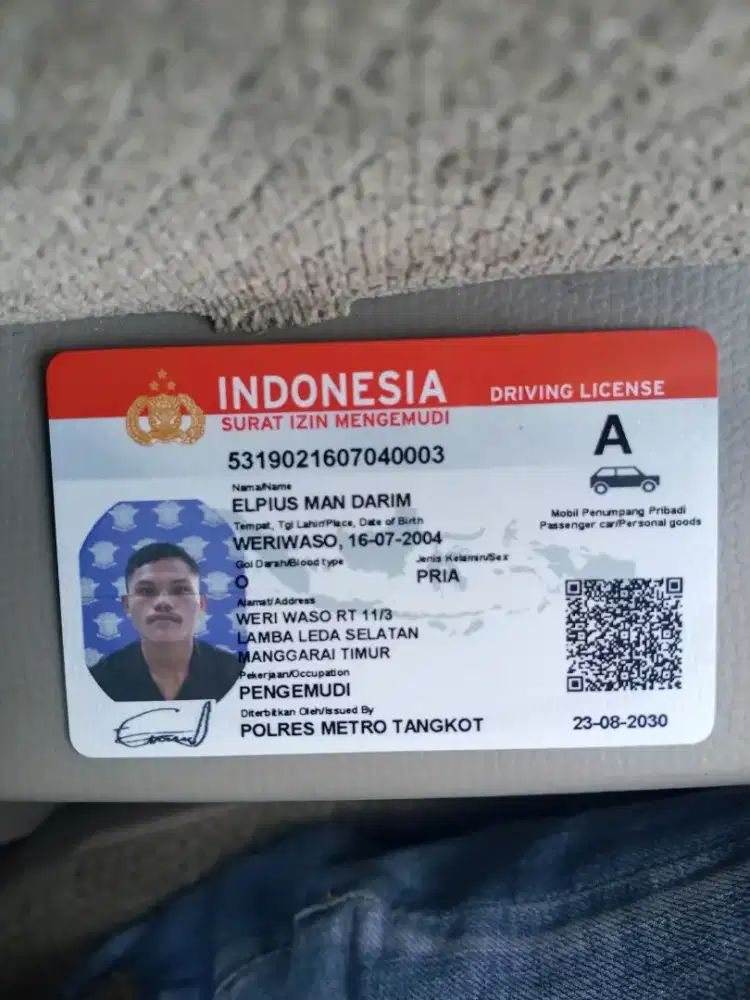 Posisi skarang Kebayoran lama