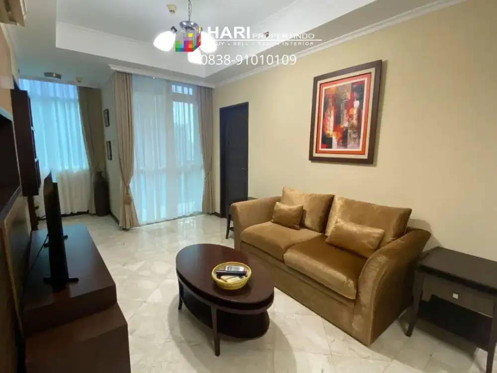 FOR RENT Apartment Bellagio Residence Mega Kuningan 2 BR - Furnished Close to MRT LRT Busway One Satrio