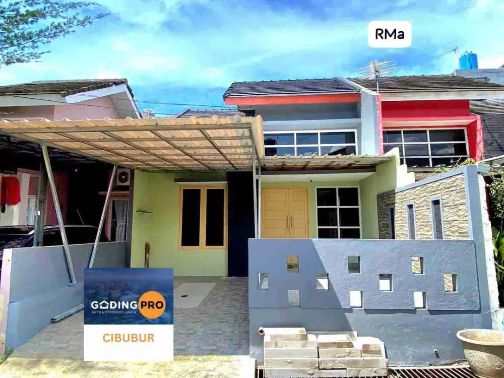 Dijual rumah di Tipar Radar Auri, Cibubur