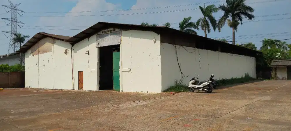 GUDANG DISEWAKAN SIAP PAKAI DI JALAN PROVINSI CIKARANG TIMUR BEKASI