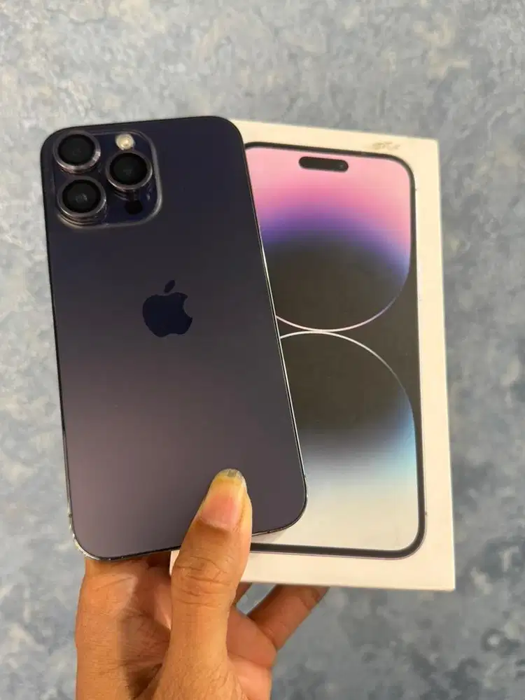 Iphone 14 Pro Max 128gb BH 98% Ungu ibox