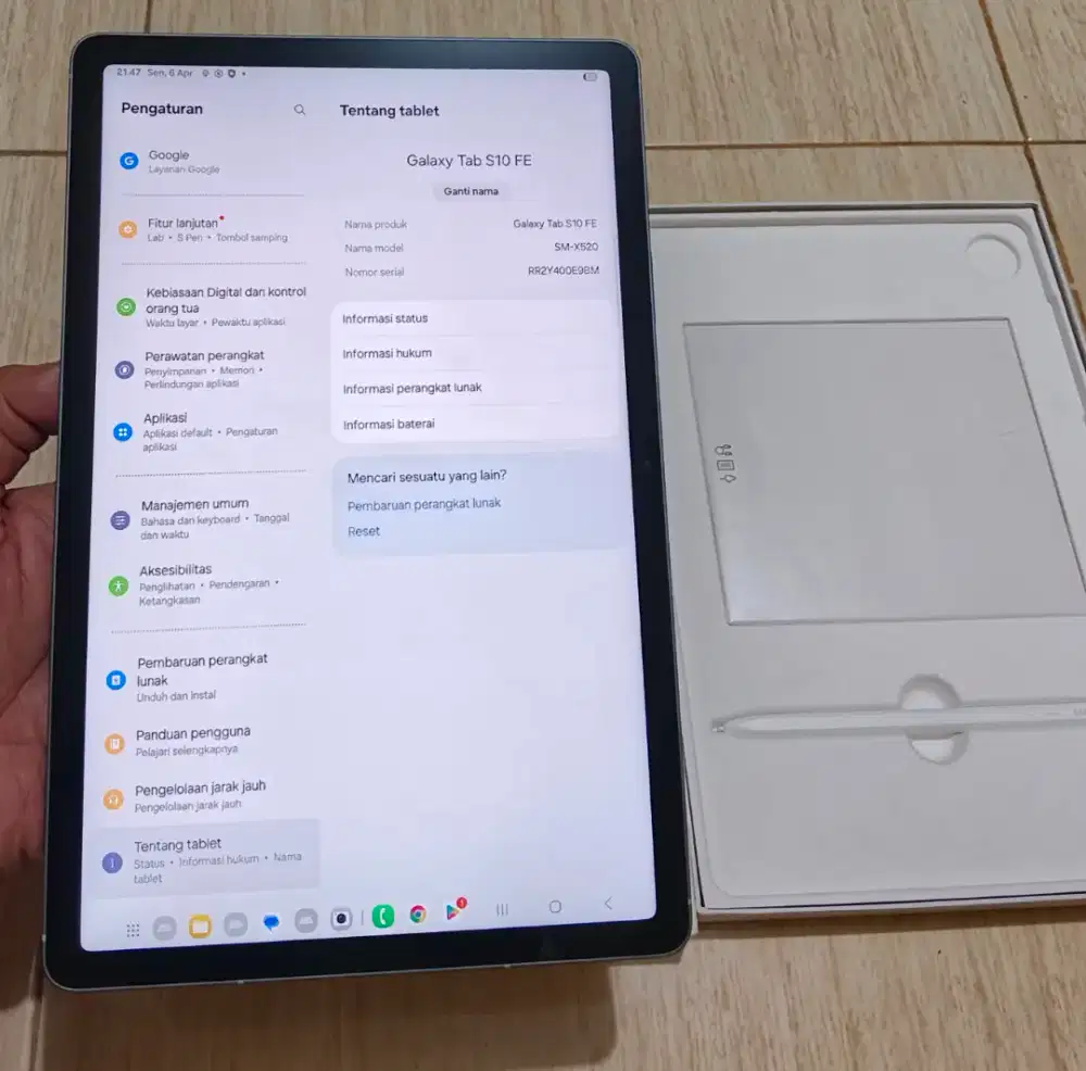 samsung galaxy S10 FE 8/128 wifi