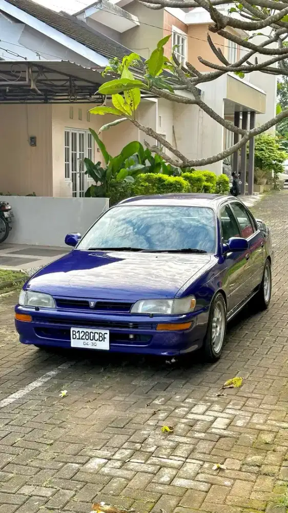 Toyota great Corolla CBU 1.6 SEG tahun 1993 kalcer rare item