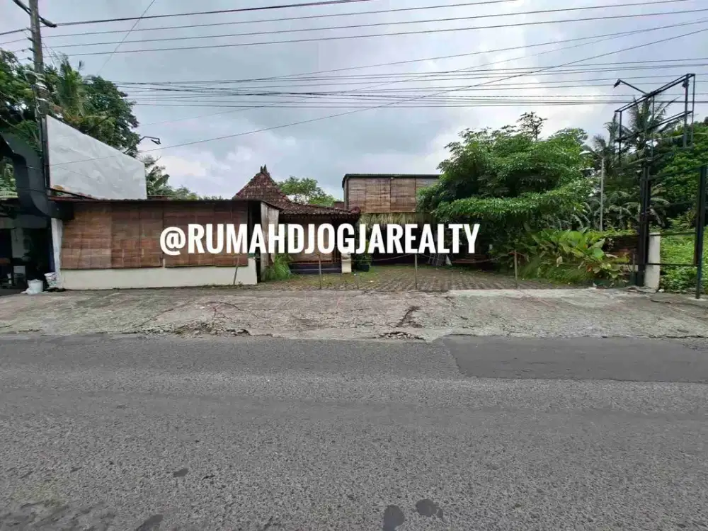 Tanah Strategis Bonus Bangunan Pinggir Jalan Jambon Trihanggo Sleman