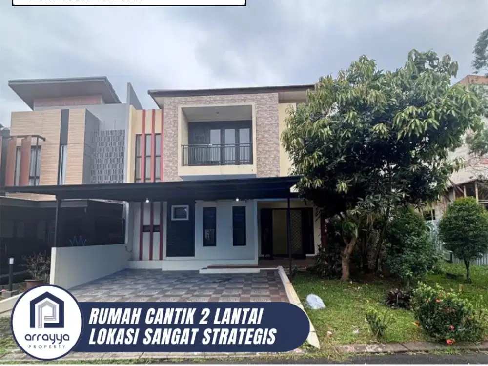 DIJUAL RUMAH CANTIK 2 LANTAI LOKASI SANGAT STRATEGIS DI THE ICON BSD CITY (DMB56)