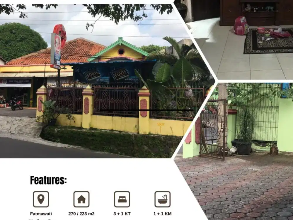 Tempat Usaha Ketileng Raya Fatmawati Ramai 24 Jam Cocok untuk Segala Jenis Usaha