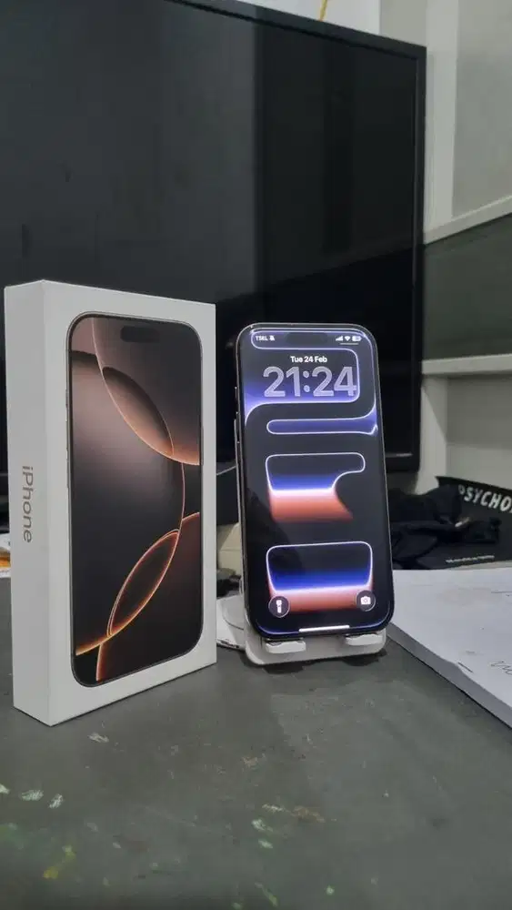 IPHONE 16 PRO 128 DESSERT TITANIUM (EX IBOX)