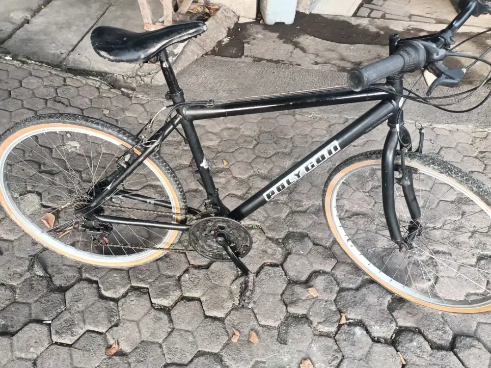 Sepeda gunung uk26 operan depan belakang normal ban tebal semua