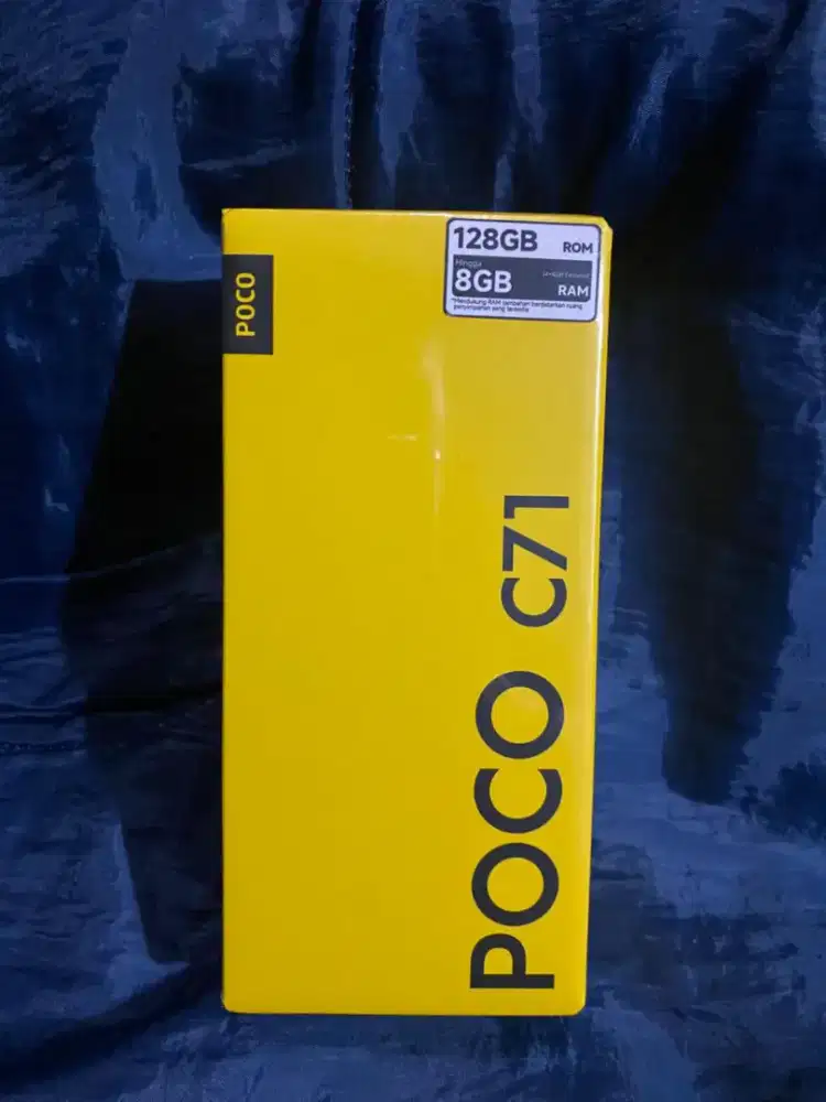 POCO C71 4/128 NEW SEGEL RESMI GARANSI PANJANG COD MURAH