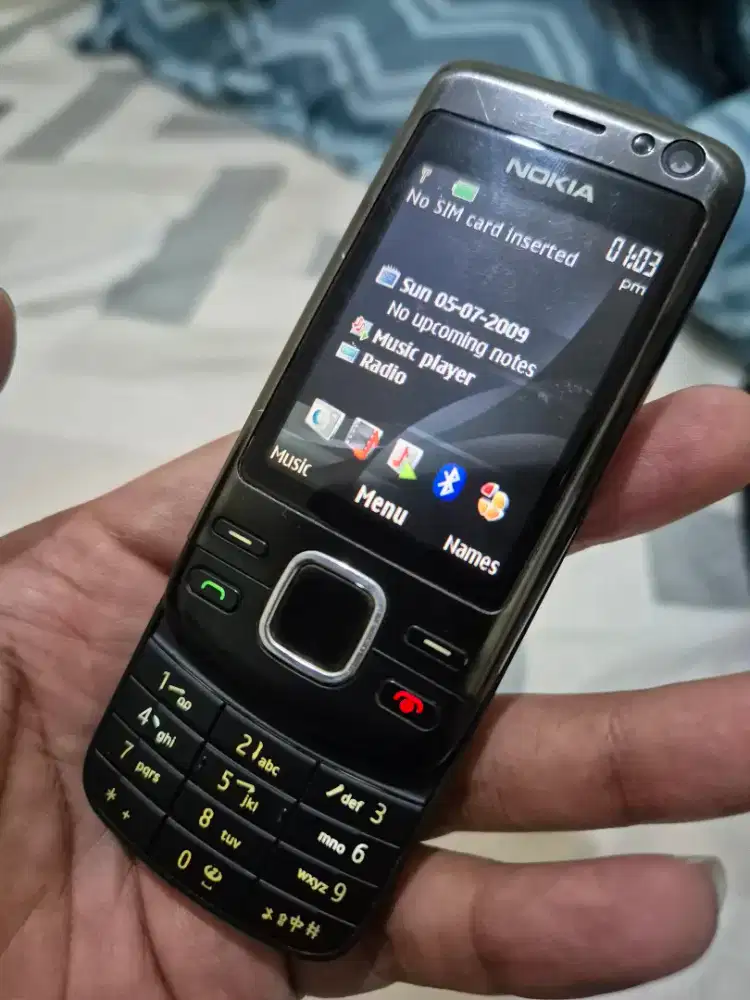 Nokia 6600i Slide 5mp sinyal regist ex koleksi pribadi