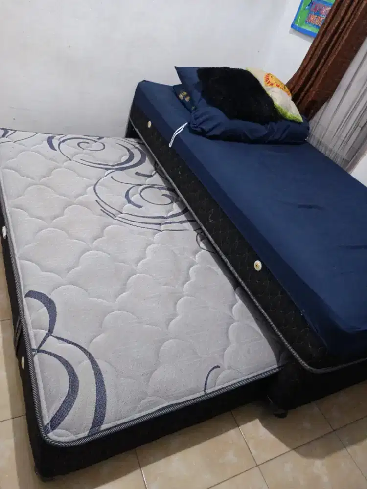 Tempat tidur Sorong springbed anak