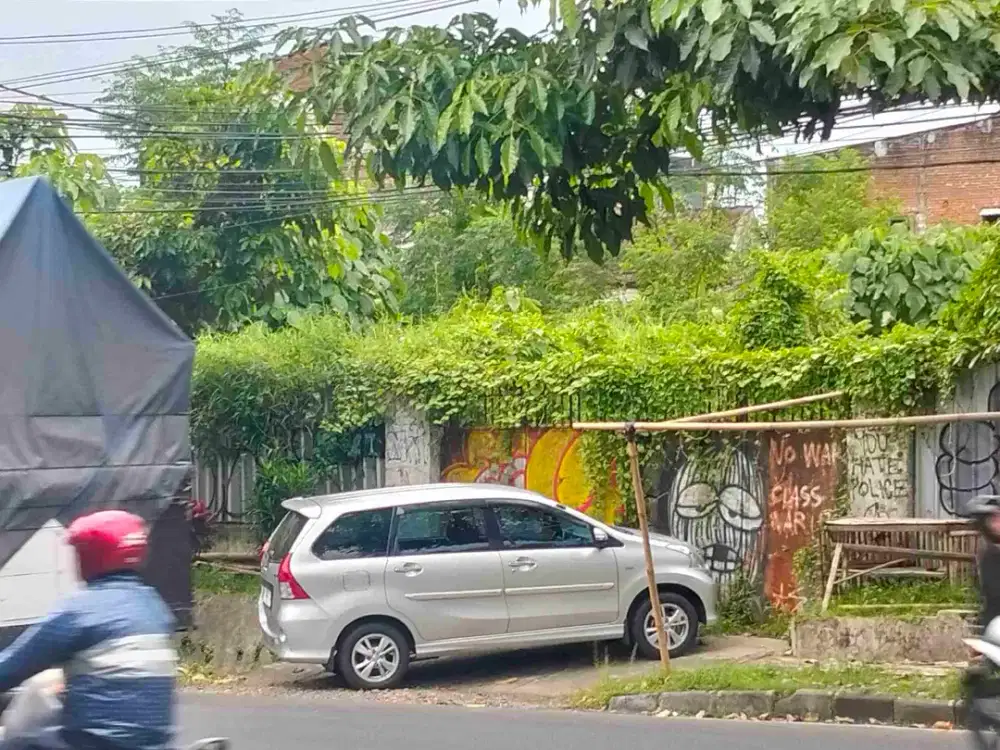 Sewa Lahan 800 m2 pinggir jalan raya aspal Malang sangat strategis