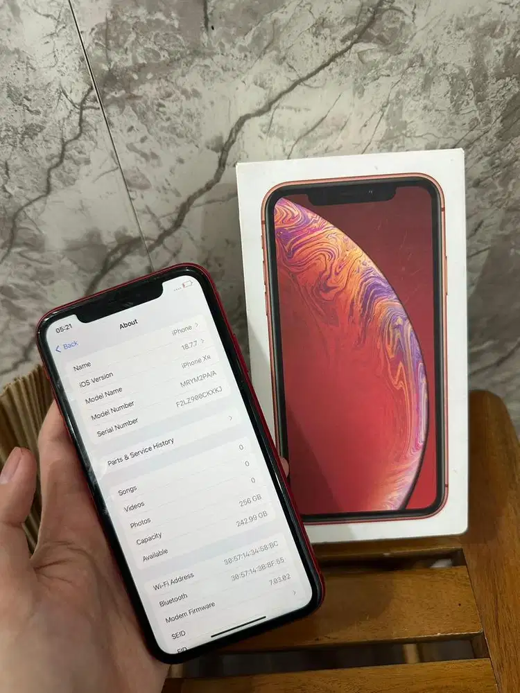 Iphone xr 256 GB resmi Ibox