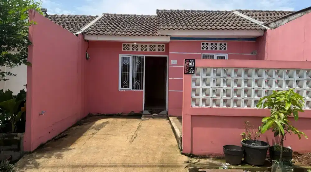 DIKONTRAK RUMAH 2 KAMAR TIDUR DAN 1 KAMAR MANDI MURAH