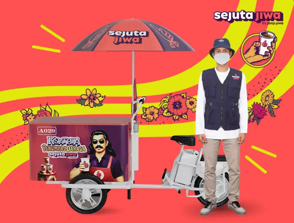 Rider kopi keliling area kramat jati, condet