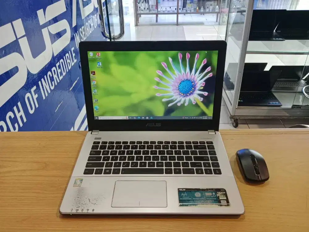 DIJUAL LAPTOP ASUS A450L CORE i5 RAM 8GB HDD 500GB SIAP PAKAI