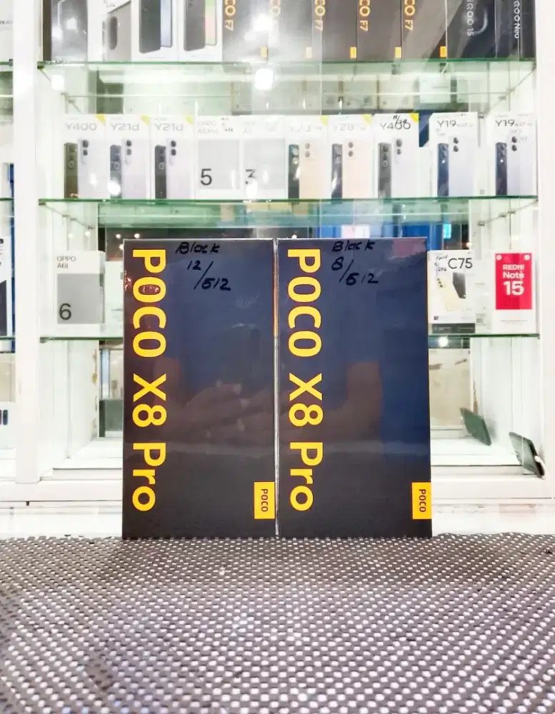 BARU...POCO X8 PRO RAM 8+8/512 SEGEL/GARANSI RESMI.