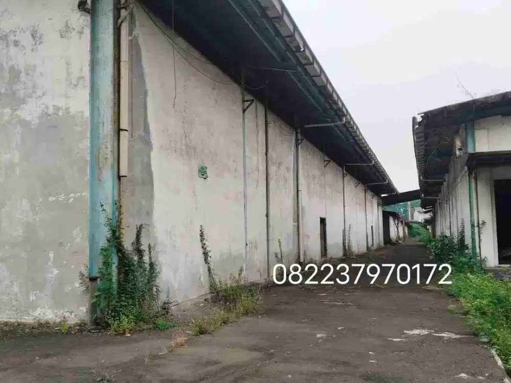 DIJUAL LAHAN + BANGUNAN EKS PABRIK
Kali Abang Tengah, Bekasi Utara, Kota Bekasi