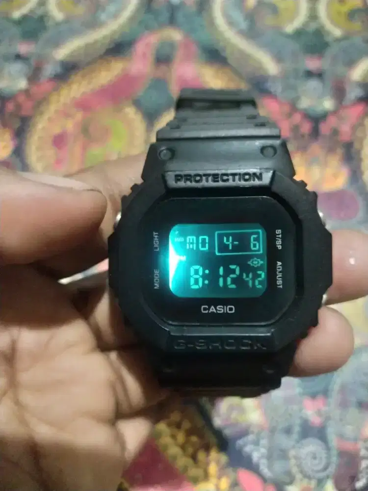 Casio G-Shock Pria DW-5600SLV (Limited Model)