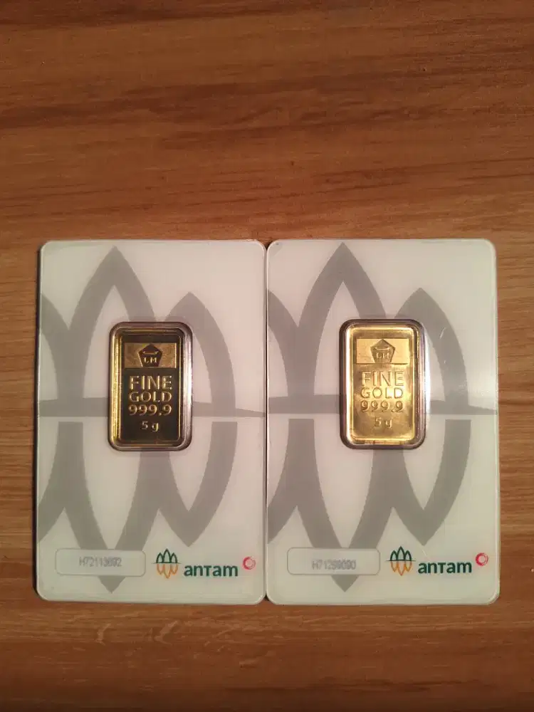 Antam 5 gram certieye redmark