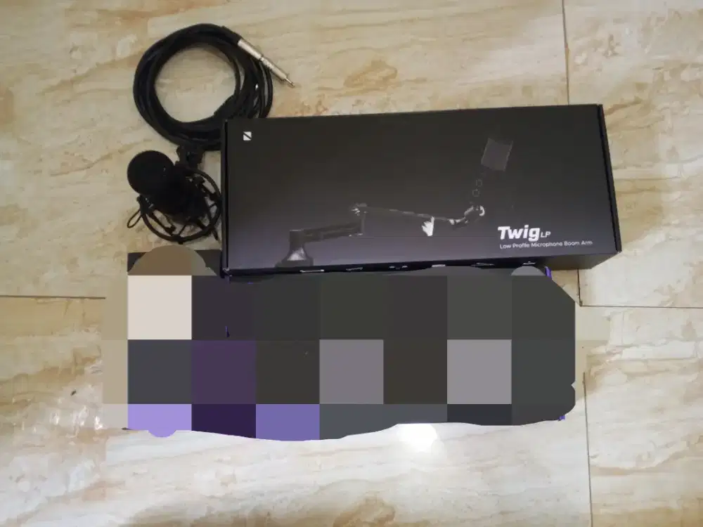 Stand Mic + Mic Condenser