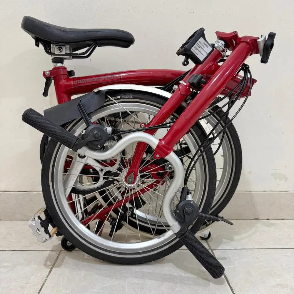 BROMPTON M6L HOUSE RED 2020 - ISTIMEWA