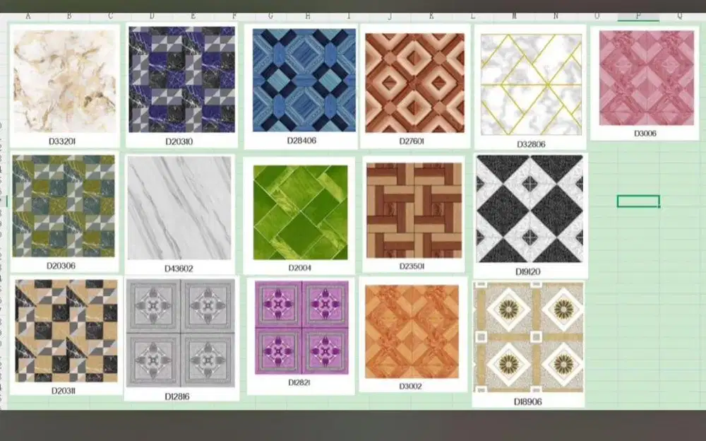 Karyawan jahit pinggir tikar