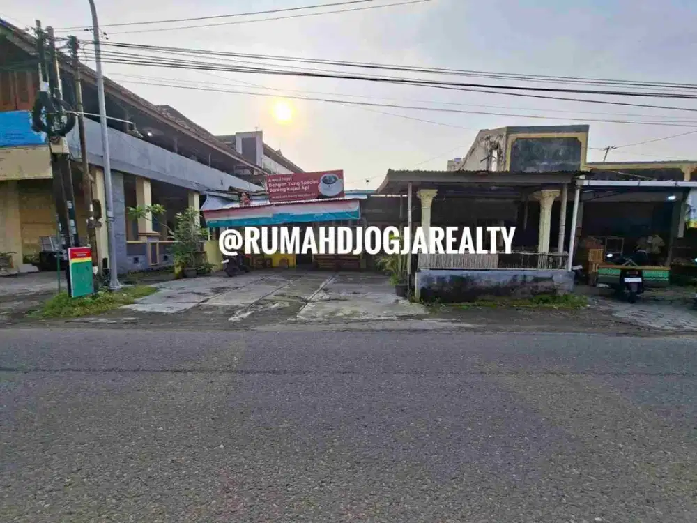 Tanah Strategis Bonus Bangunan Pinggir Jalan Area Sonosewu Dekat UPY PGRI