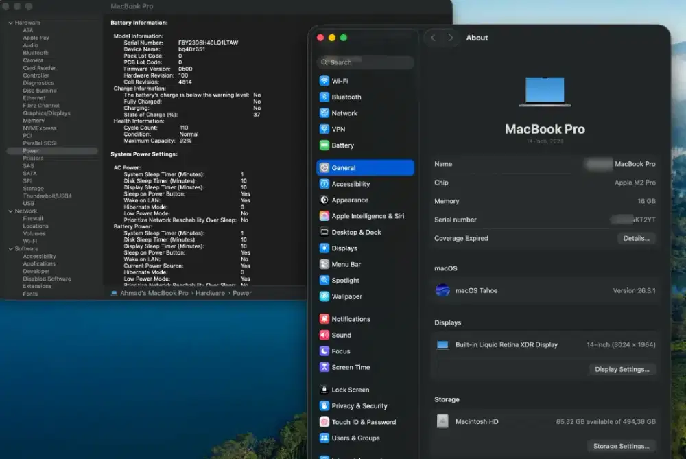 WTS MacBook pro m2 pro 14inc 16/512gb