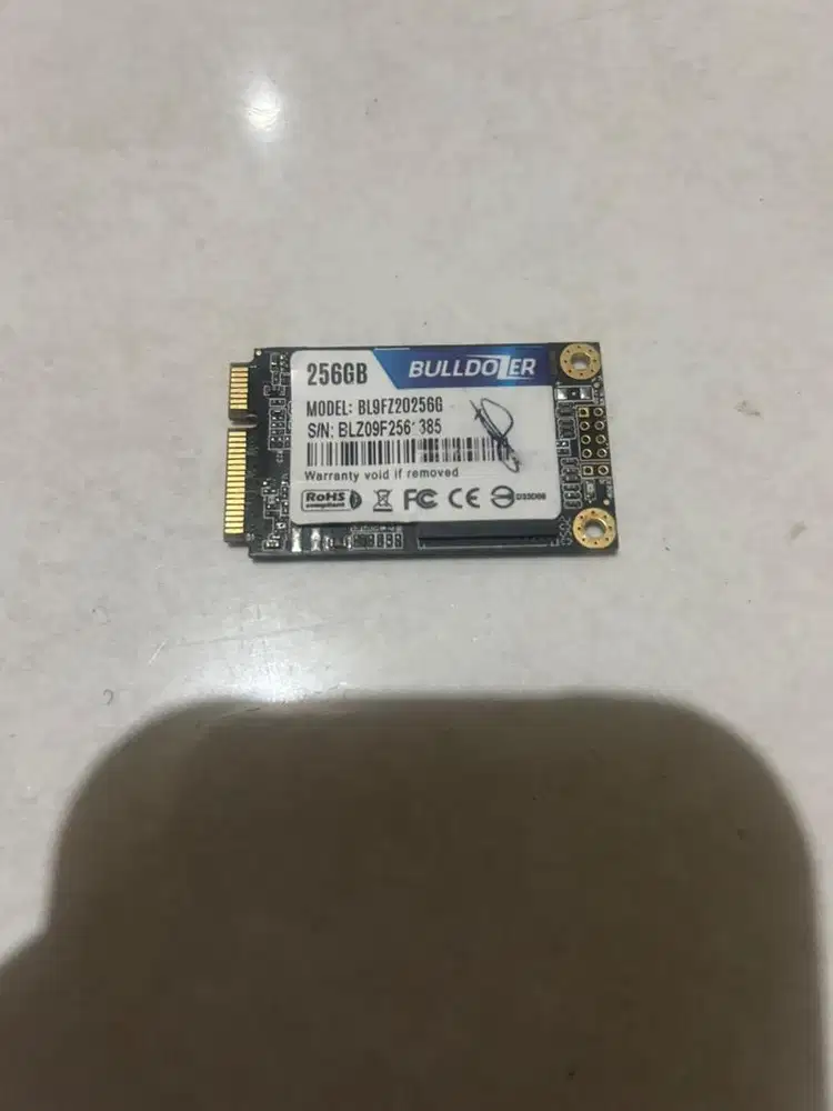 SSD mSATA BULDOZER 256 GB