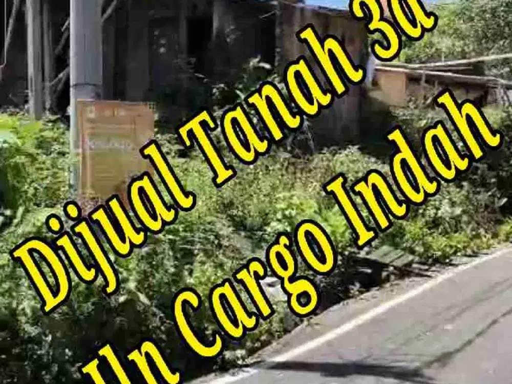 Dijual Tanah 3a di Jln Cargo Gatsu Barat Denpasar Bali