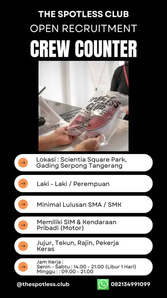 Crew counter the spotless club