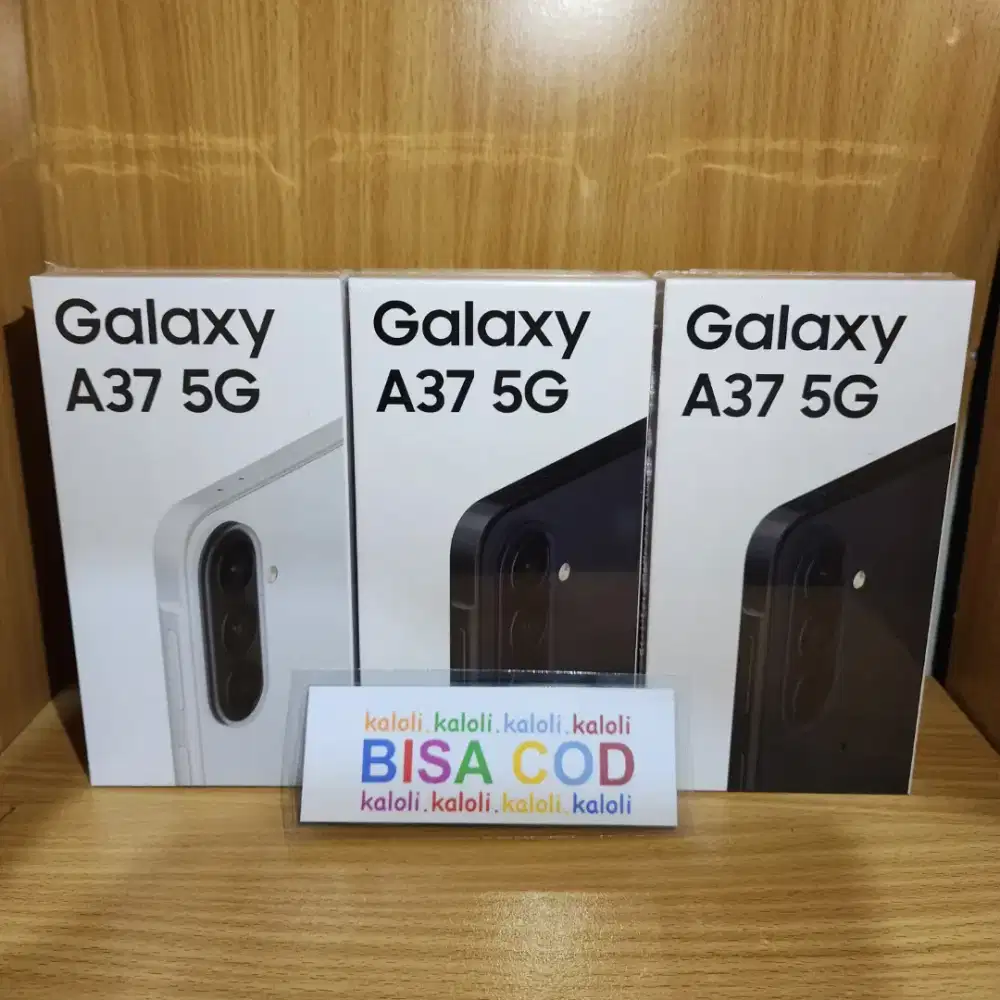 Samsung Galaxy A37 5G 8/256
New Segel Garansi Resmi Samsung Indonesia