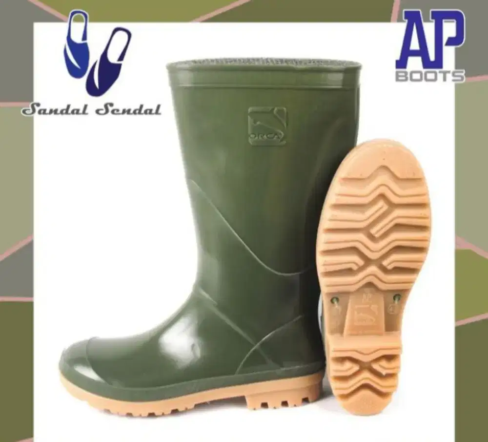 Sepatu boots  merk AP ORCA Original