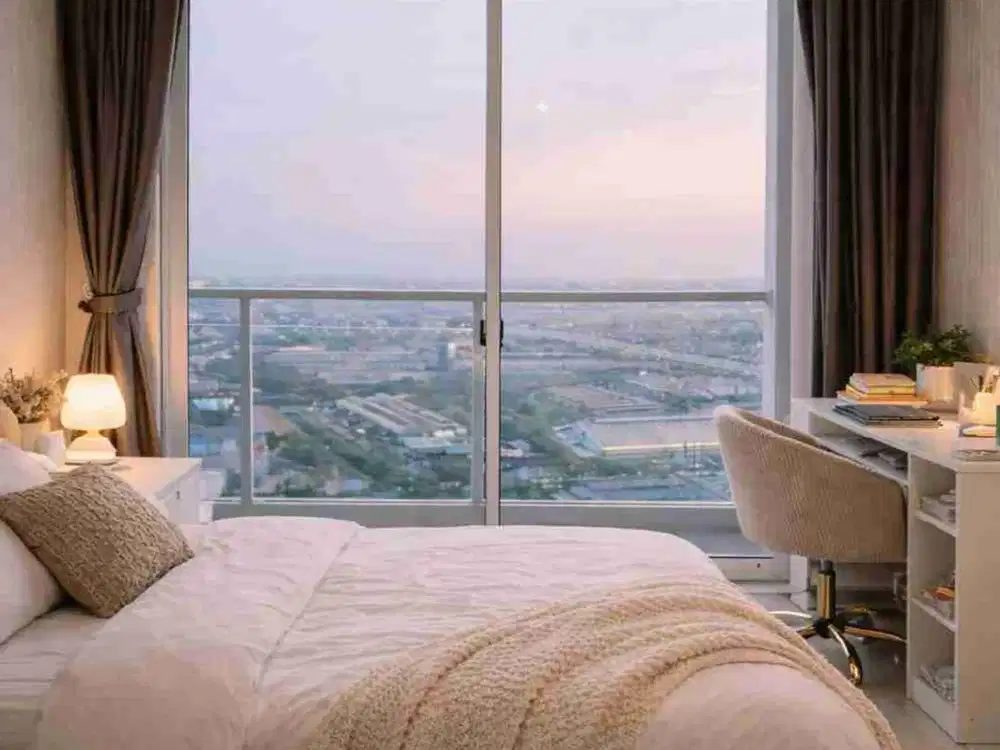 Apartmen cantik type studio full furnish siap huni di Sedayu City