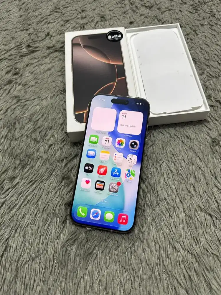 Iphone 16 Pro 128gb Desert IBOX Garansi On Juli 2026