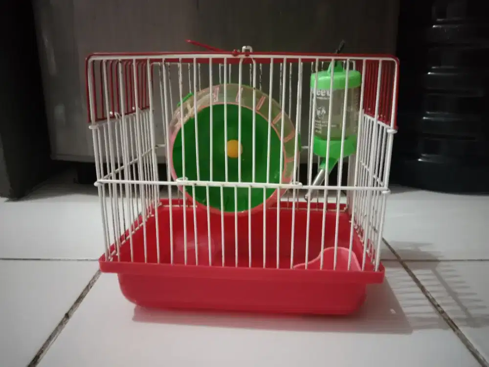 Preloved kandang hamster kura-kura 1 set