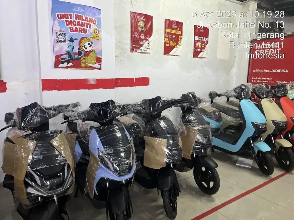 Sepeda Listrik Uwinfly Bisa Cash dan Kredit