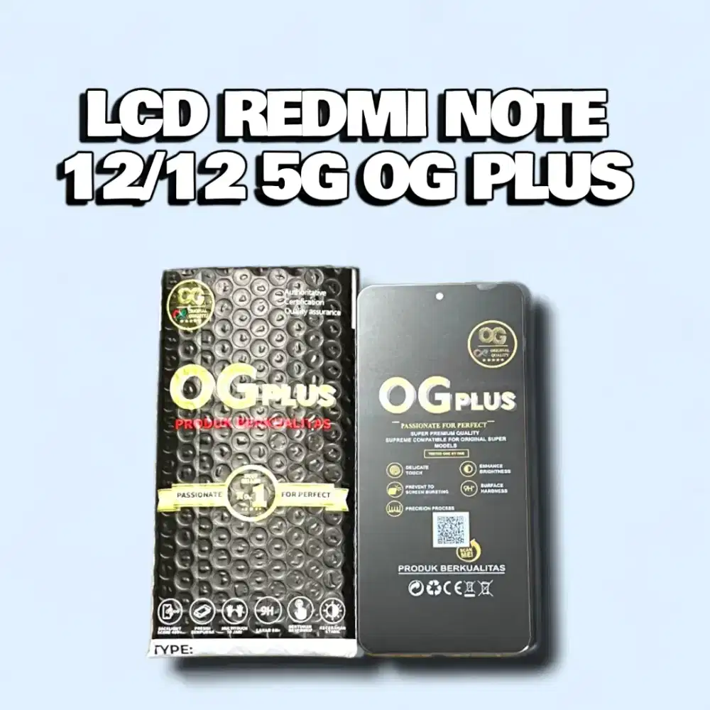 LCD REDMI NOTE 12/12 5G (OG SUPER)