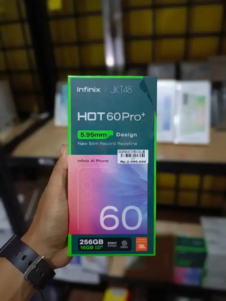 INFINIX HOT 60 PRO+ 16/256GB 'ATLANTIS DAHSYAT'