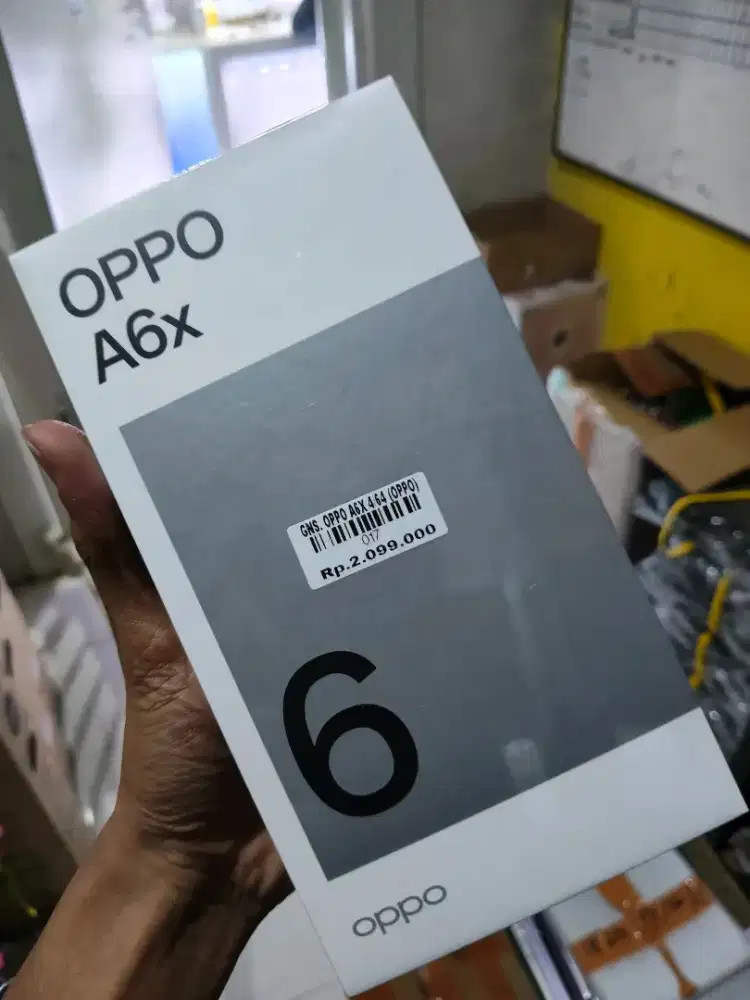 Oppo A6x ram 4+4/64 Atlantis dahsyat