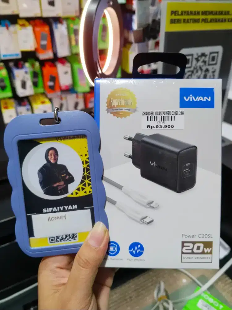 CHARGER VIVAN POWER C20SL 20W | ATLANTIS DAHSYAT