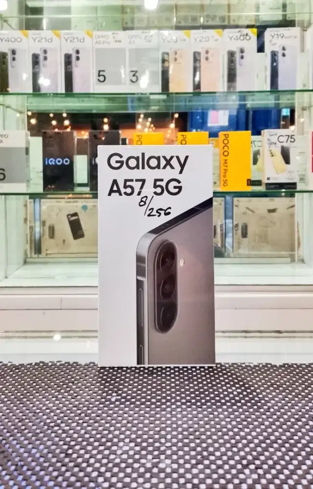 BARU..SAMSUNG A57 5G RAM 8+8/256 SEGEL/GARANSI RESMI.