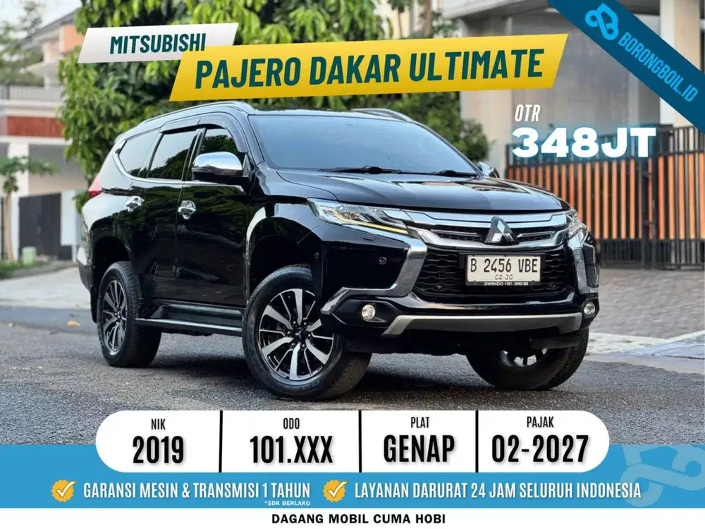 Pajero Dakar Ultimate 2019 Hitam