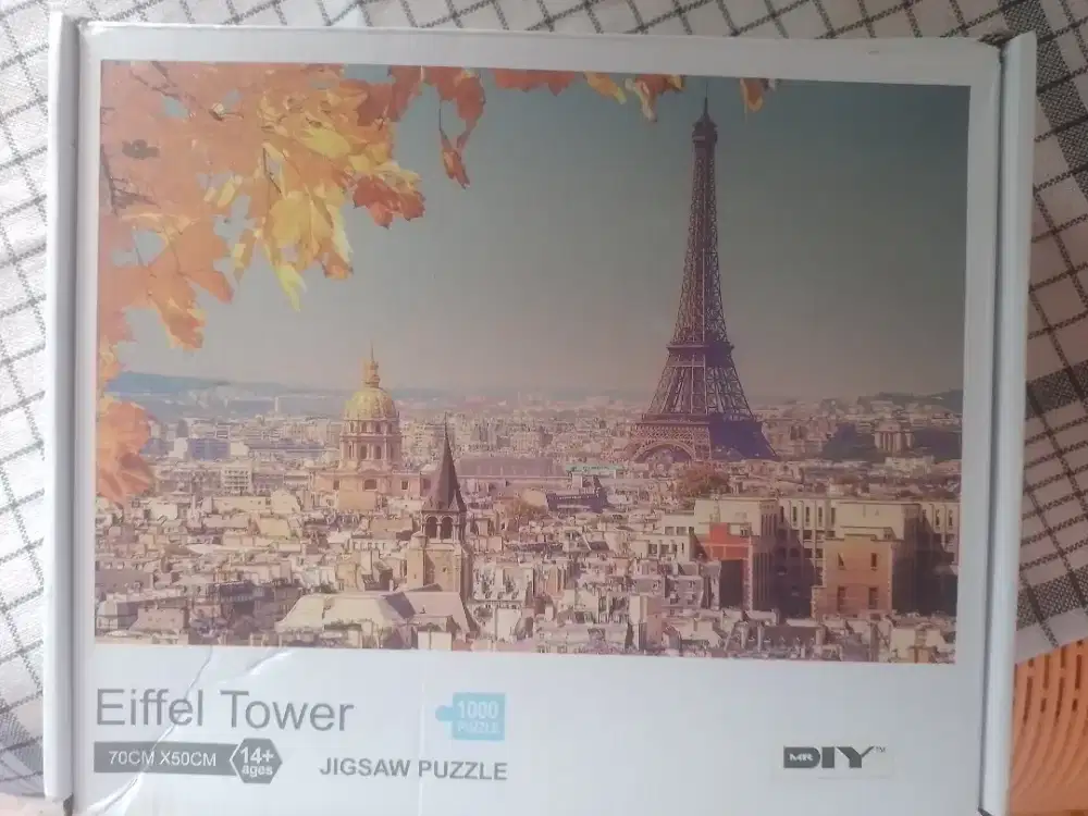Mainan Puzzle DIY Eiffel Tower