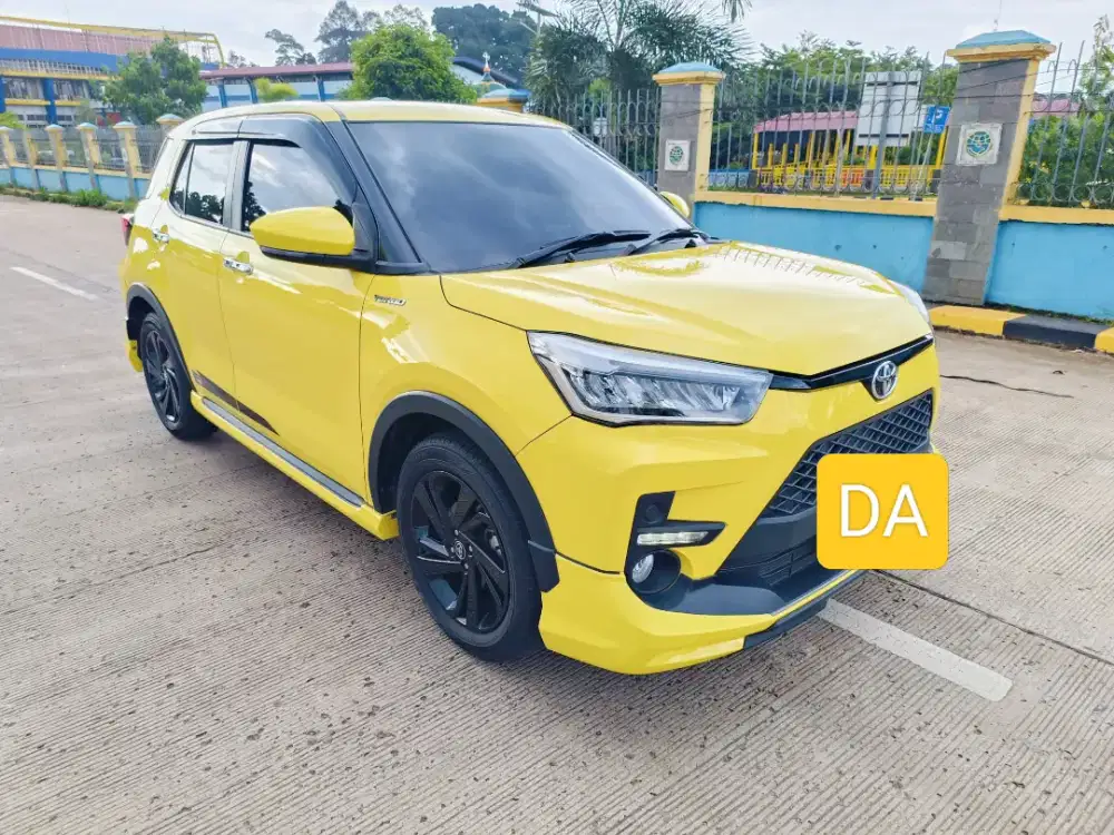 Plat DA Raize GR sport 2022 AT kilo 27rb