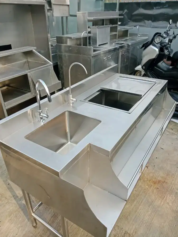 Sink Cocktail Station + Ice Bin