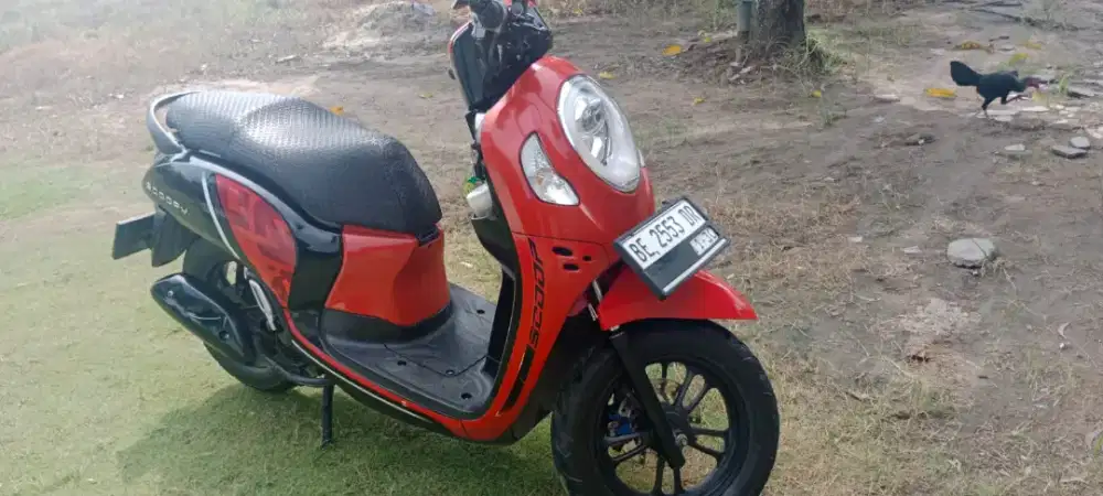 Scoopy 2020 akhir plat Lampung selatan