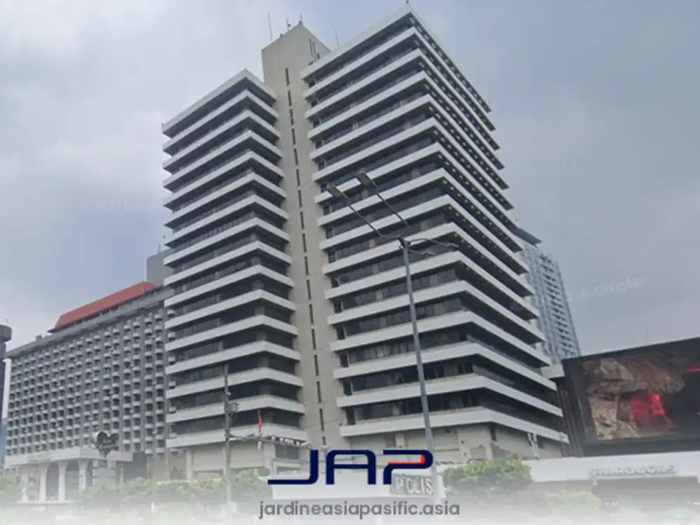 Kantor Area Thamrin Menara Cakrawala 197 Sqm Furnished Dekat MRT